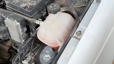 2003-2007 Saturn Ion Coolant Reservoir Radiator Overflow Tank Bottle Oem 2.2L