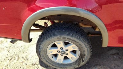 00-03 Ford F150 Passenger Right Rear Wheel Flare Moulding Oem