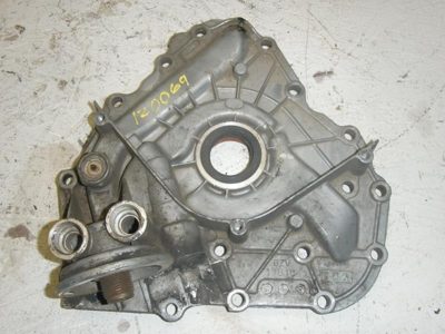 2003 Land Rover Freelander Main Seal Mount Plate Cover Timing Shield Crank Oem