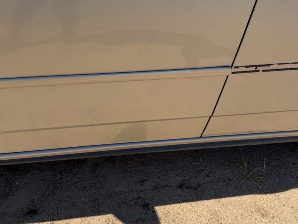 2005-2010 Pontiac G6 Driver Left Front Moulding From Door Oem Sedan Silver 67U — photo 2