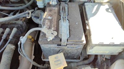 2006-2007 Dodge Caravan Complete Battery Box Mount Tray With Hold Down Oem 3.8l