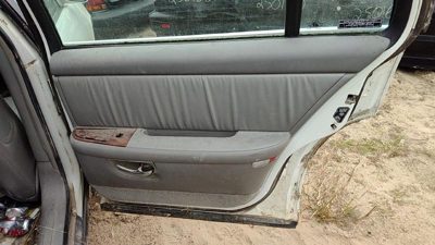 1997-2005 Park Ave Passenger Right Rear Door Trim Panel With Switches Back Gray