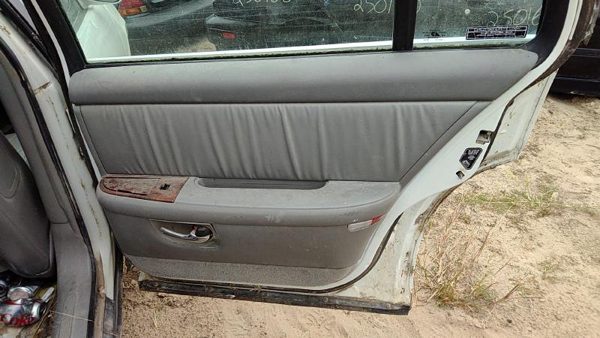 1997-2005 Park Ave Passenger Right Rear Door Trim Panel With Switches Back Gray — photo 1
