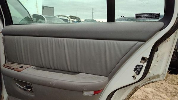1997-2005 Park Ave Passenger Right Rear Door Trim Panel With Switches Back Gray — photo 6