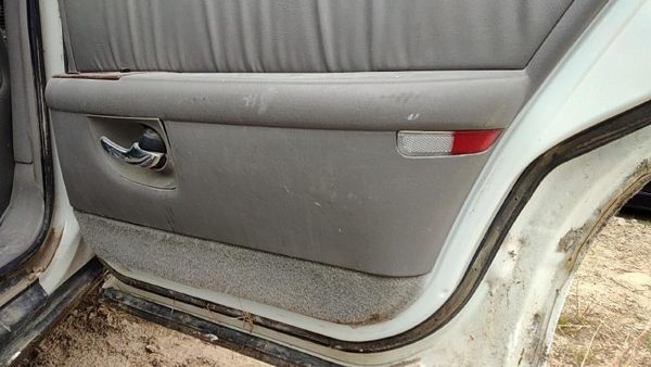 1997-2005 Park Ave Passenger Right Rear Door Trim Panel With Switches Back Gray — photo 4
