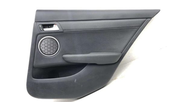 08-09 G8 Passenger Right Rear Inside Door Trim Panel Only Oem Back Black 463 — photo 1