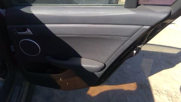 08-09 G8 Passenger Right Rear Inside Door Trim Panel Only Oem Back Black 463 — photo 2