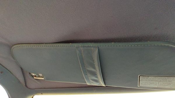 83-88 Ford Ranger Driver Left Sun Visor Oem Blue — photo 3