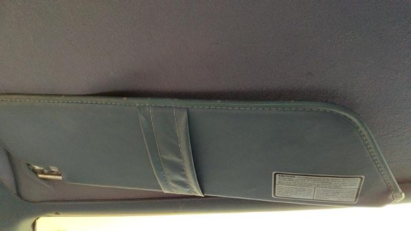 83-88 Ford Ranger Driver Left Sun Visor Oem Blue — photo 1