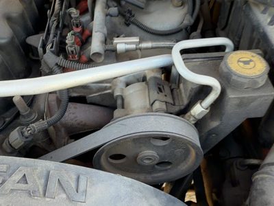 2000 Jeep Grand Cherokee Power Steering Pump With Mount Bracket Oem 4.0L