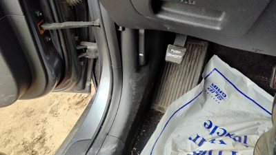 16-21 Hyundai Tucson Driver Left Lower Kick Trim Panel Oem Black Try