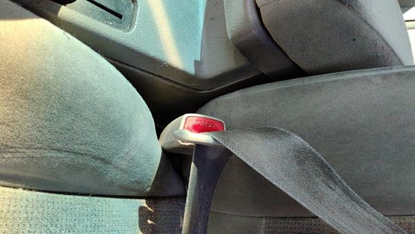 2002-2006 Nissan Altima Driver Left Front Seat Belt Buckle Receiver Oem Frost K — photo 3