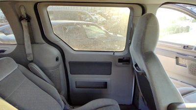 2004-2007 Ford Freestar Driver Left Rear Door Trim Panel Back Gray