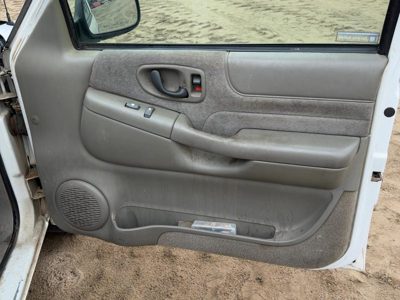 98-01 S10 Blazer Passenger Right Front Door Trim Panel With Switches Gray 92H