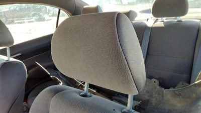 2006-2011 Honda Civic Pair Of Front Headrests Oem Left Right Set Seat Sedan