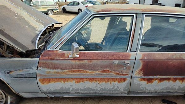 1984 Cadillac Deville Front Door LH 4DR Blue — photo 1