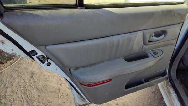 97-05 Buick Century Driver Left Rear Door Trim Panel With Switches Back Gray 14B — photo 3