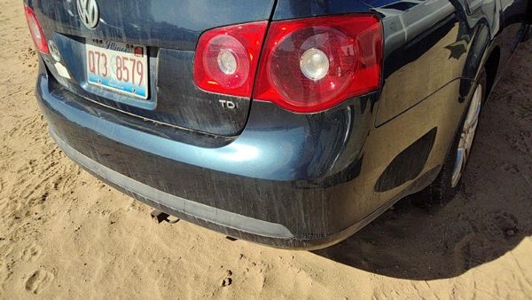 2005-2010 Vw Jetta Rear Bumper Cover Assembly Oem Back Blue 1K5807417jgru — photo 6