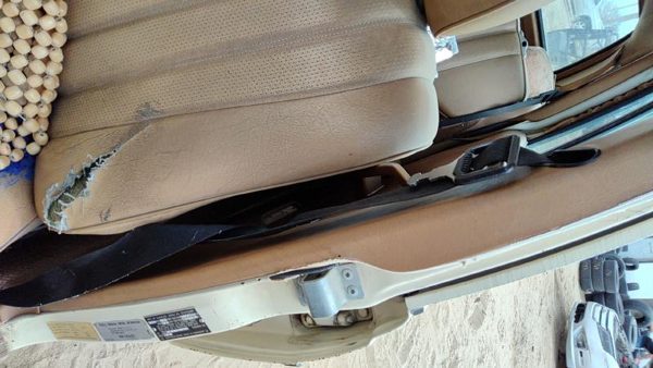 79-83 Mercedes 300Td Driver Left Front Seat Belt Retractor Oem Shoulder Brown — photo 4