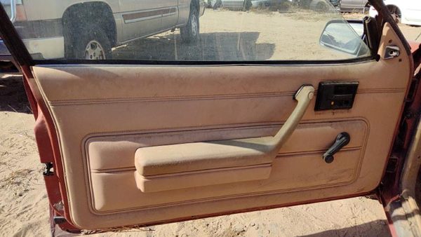 1985 Pontiac Sunbird Driver Left Door Trim Panel Manual Windows Oem Tan — photo 1