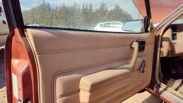 1985 Pontiac Sunbird Driver Left Door Trim Panel Manual Windows Oem Tan — photo 3