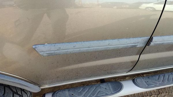 2000-2004 Nissan Xterra Passenger Right Rear Moulding From Door Back Trim Strip — photo 1