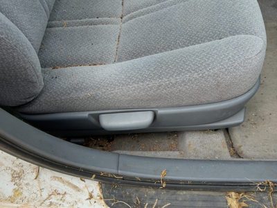 1997-2001 Toyota Camry Passenger Right Side Seat Trim Panel Oem Gray Fb19