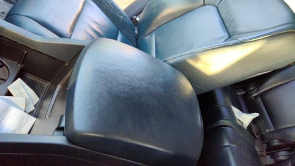 09-11 Honda Pilot Center Console Lid Only Arm Rest Fold Down Gray/Blue Gr 83441 — photo 2