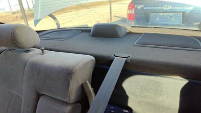 1997-2001 Toyota Camry Rear Package Deck Speaker Tray Oem Grille Tan