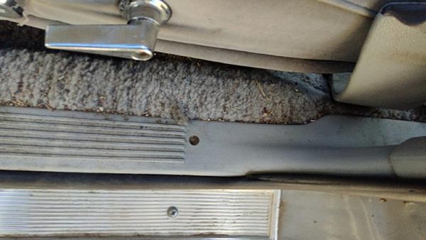 83-87 Mercury Grand Marquis Driver Left Front Lower Sill Step Kick Trim Gray Oem — photo 3