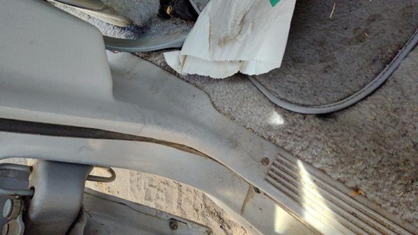 83-87 Mercury Grand Marquis Driver Left Front Lower Sill Step Kick Trim Gray Oem — photo 5