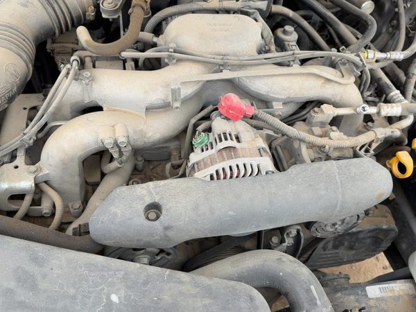 08-09 Legacy Outback Complete Fuel Rail With Injectors Set Loaded Oem 2.5L — photo 2