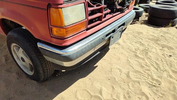 1989-1990 Ford Bronco 2 Front Bumper With Brackets Assembly Oem Chrome — photo 7