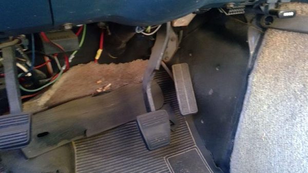 1985-1991 Chevy G20 Van Complete Brake And Gas Pedal Assembly Oem — photo 5