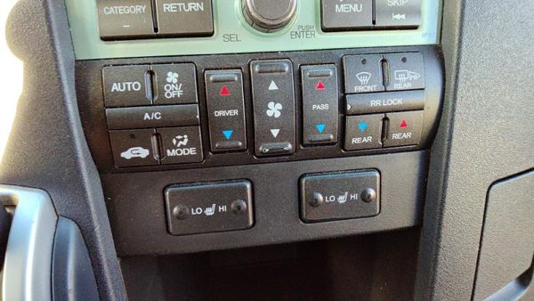 09-11 Honda Pilot Front Temperature Control Module In Dash Heater Ac Head Unit — photo 1