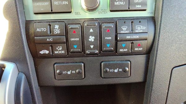 09-11 Honda Pilot Front Temperature Control Module In Dash Heater Ac Head Unit — photo 3