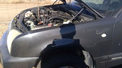 2007 Mercury Mountaineer Fender LH Charcoal G5