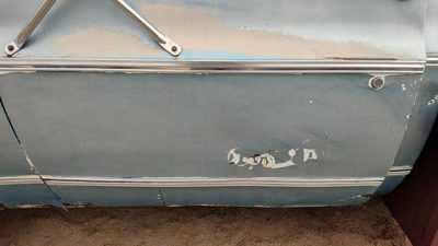 1973 GMC Jimmy Front Door Moulding LH Chevy C10 Blue