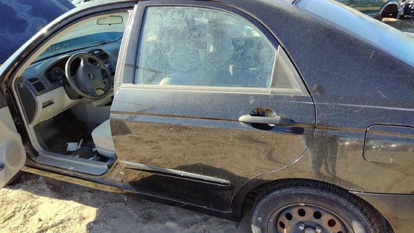 2005 Kia Spectra Rear Door LH Eb Black — photo 1