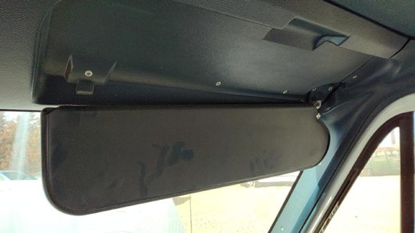 1992-1996 Gmc Van 3500 Passenger Right Sun Visor Oem Blue — photo 4