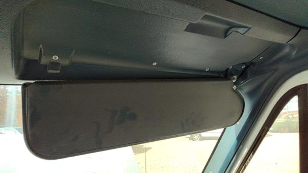 1992-1996 Gmc Van 3500 Passenger Right Sun Visor Oem Blue — photo 5