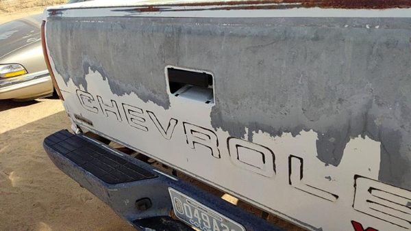 1988-1999 Chevy Silverado 1500 Tail Gate Oem White — photo 5