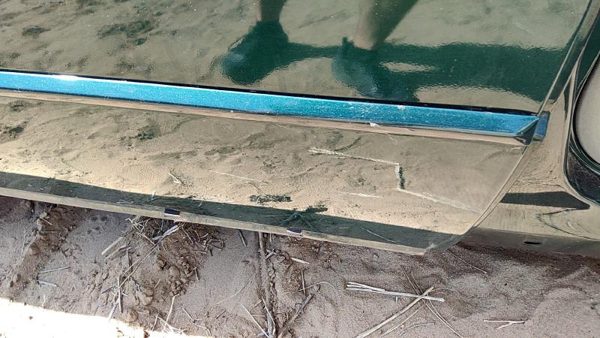 98-04 Cadillac Seville Passenger Right Rear Moulding From Door Back Trim Green — photo 8