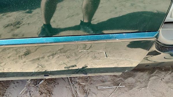 98-04 Cadillac Seville Passenger Right Rear Moulding From Door Back Trim Green — photo 7