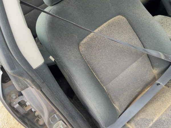 05-09 Legacy Outback Passenger Right Front Seat Belt Retractor Shoulder Black — photo 4