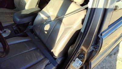 2004 05 Mitsubishi Endeavor Driver Left Front Seat Belt Retractor 02q Sand Blast