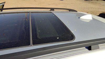 2004-2010 Bmw X3 Rear Sun Roof Glass Oem Top Window 54107130540