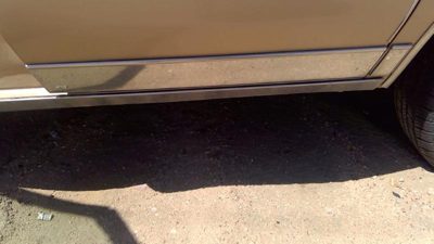 1980-1985 Olds 88 Driver Left Rear Moulding From Door Oem Back Trim Strip Chrome
