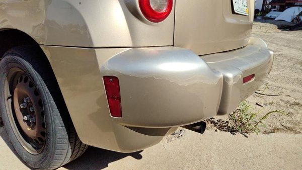 2006-2011 Chevy Hhr Rear Bumper Cover Assembly Oem Back Gold 15U 15276663 — photo 3