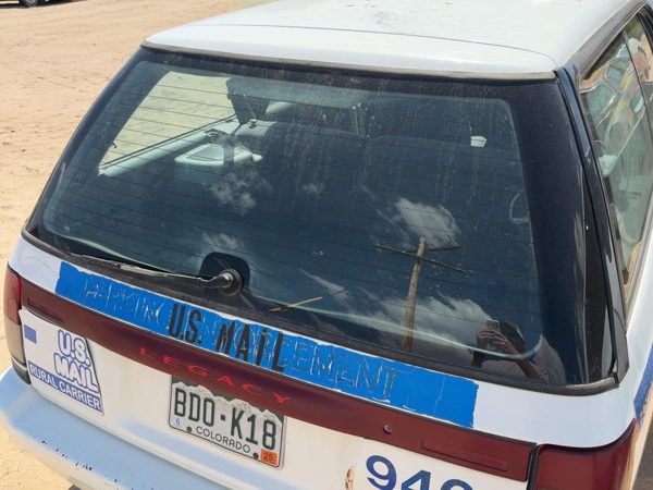 1990-1994 Subaru Legacy Rhd Back Glass Rear Window Oem Wagon 65050Aa080Na — photo 2